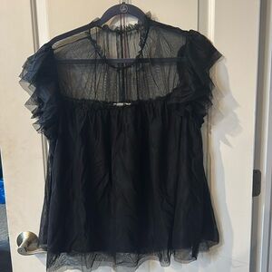 Amazing block top!   STUNNING! SIZE 1X